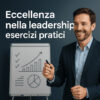 Professionista che partecipa a un corso di leadership per la gestione del team