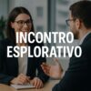 Professionisti durante un incontro esplorativo nel processo di vendita