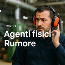 Professionisti durante un corso di formazione sulla normativa del rischio rumore in azienda