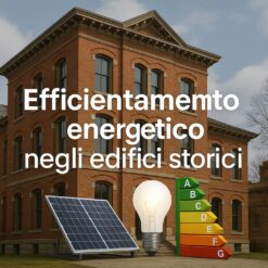 Efficientamento energetico edifici storici restauro architettonico