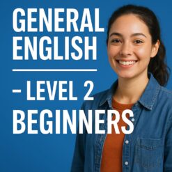 Studente che segue un corso di inglese per principianti con libri e appunti