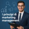 Professionista che analizza le strategie di crescita e marketing in azienda